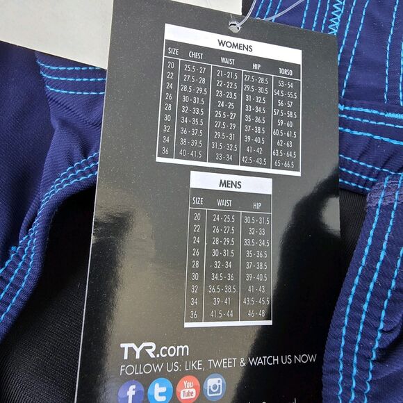 TYR Thresher FINA Aerofit Open Back Women's Competition Swim sz 34 New - Picture 4 of 4